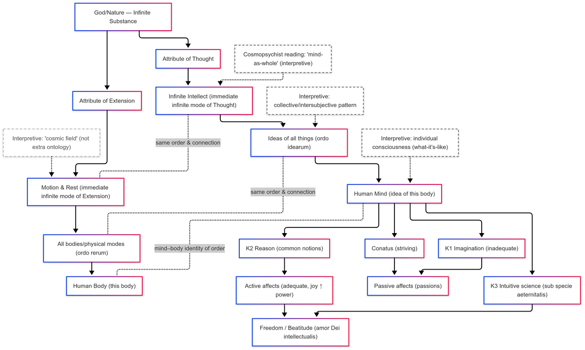 The Universe as One Mind: Spinoza's Radical Vision